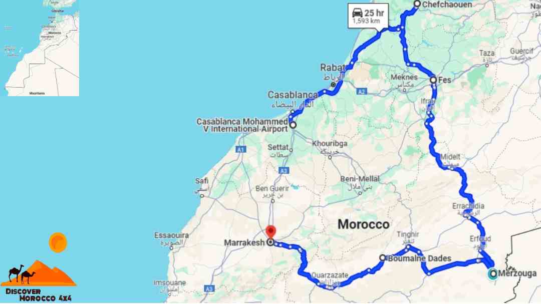 11 Day trip in Morocco